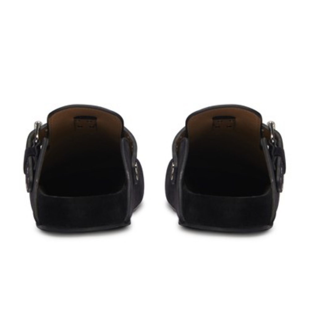 NWB Isabel Marant Mirvin Mule Slide Midnight Black Size 36 Retail $775 - Picture 4 of 10